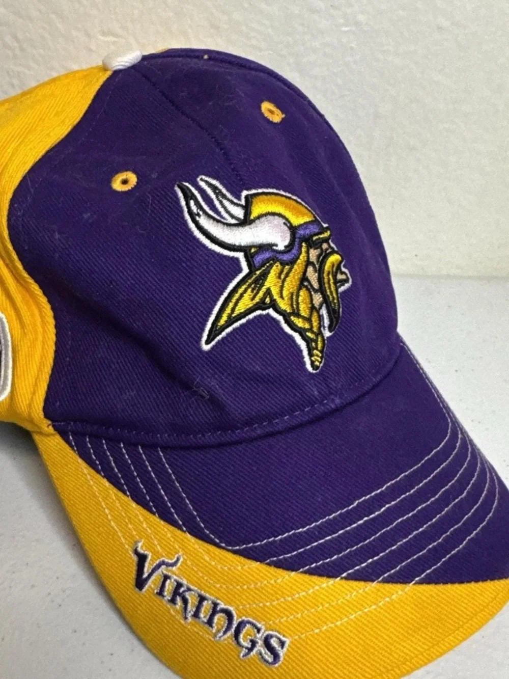 Vintage NFL VIKINGS  Purple and Gold Baseball Caps